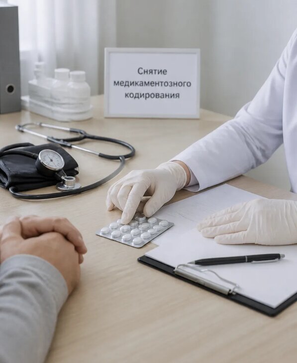 Снятие медикаментозного кодирования в Назарове от 5139 р. | Медзона