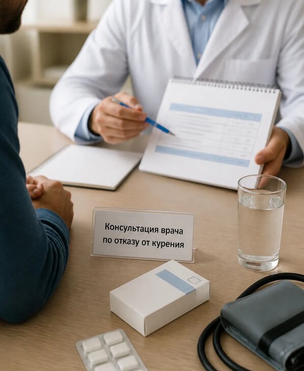 Консультация врача по отказу от курения для взрослых в Назарове